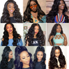 Body Wave Human Hair Lace Front Wigs with Baby Hair Pre-Plucked Natural Hairline Glueless Brazilian Body Wave 13X4 Lace Front Wigs for Black Women 150% Density Natural Color (22 inch)