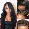 Brazilian Body Wave Human Hair Wigs 13X4 Lace Front Wigs with Baby Hair 150% Density Pre Plucked Natural Hairline wigs for Black Women