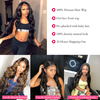 Brazilian Body Wave Human Hair Wigs 13X4 Lace Front Wigs with Baby Hair 150% Density Pre Plucked Natural Hairline wigs for Black Women