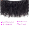 10A Grade Brazilian Virgin Kinky Curly Bundles Human Hair Unprocessed Remy Kinky Curly Wave Hair Extensions Weave Natural Color 