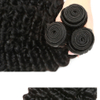 Brazilian Hair Deep Curly Bundles 100% Unprocessed Curly Virgin Hair Wet and Wavy Deep wave Human Hair Extensions 1 Bundles Brazilian Hair Deep Curly Bundles