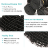 Brazilian Hair Deep Curly Bundles 100% Unprocessed Curly Virgin Hair Wet and Wavy Deep wave Human Hair Extensions 1 Bundles Brazilian Hair Deep Curly Bundles
