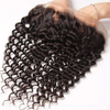  Brazilian Deep Wave Lace Frontal Closure 13X4 Ear to Ear Free Part Swiss Lace Frontal 100% Unprocessed Brazilian Virgin Human Hair Natural Color