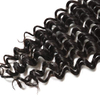  Brazilian Virgin Hair Deep Wave 4x4 Lace Closure Free Part Natural Color (10inch)