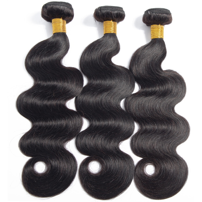 Brazilian Virgin Hair Bundles Body Wave Weaves 3 Bundles Packet