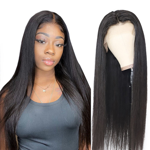 13x4 Natural Hairline Lace Front Wigs Human Hair