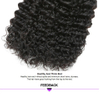 Brazilian Hair Deep Curly Bundles 100% Unprocessed Curly Virgin Hair Wet and Wavy Deep wave Human Hair Extensions 1 Bundles Brazilian Hair Deep Curly Bundles