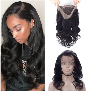 Brazilian Hair 360 Closure Body Wave 10 inch
